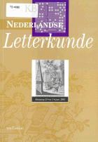 Nederlandse Letterkunde. Jaargang 13,  [tijdschrift] Nederlandse Letterkunde