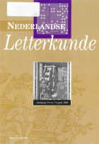 Nederlandse Letterkunde. Jaargang 14,  [tijdschrift] Nederlandse Letterkunde