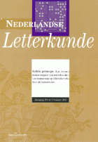 Nederlandse Letterkunde. Jaargang 16,  [tijdschrift] Nederlandse Letterkunde