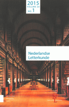Nederlandse Letterkunde. Jaargang 20,  [tijdschrift] Nederlandse Letterkunde