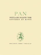 Pan. Oostvlaams Bulletin voor Letteren en Kunst. Jaargang 6,  [tijdschrift] Pan