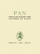 Pan. Oostvlaams Bulletin voor Letteren en Kunst. Jaargang 9,  [tijdschrift] Pan