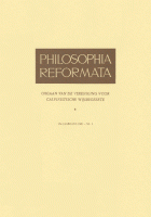 Philosophia reformata. Jaargang 46,  [tijdschrift] Philosophia reformatia