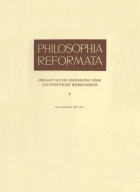 Philosophia reformata. Jaargang 54,  [tijdschrift] Philosophia reformatia