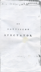 De Poetische Spectator,  [tijdschrift] Poetische Spectator, De