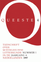 Queeste. Tijdschrift over middeleeuwse letterkunde in de Nederlanden. Jaargang 1997,  [tijdschrift] Queeste