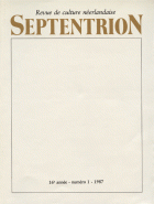 Septentrion. Jaargang 16,  [tijdschrift] Septentrion