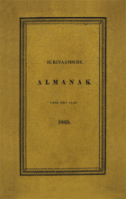 Surinaamsche Almanak voor het Jaar 1825,  [tijdschrift] Surinaamsche Almanak