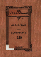 De Vraagbaak. Almanak voor Suriname 1920,  [tijdschrift] Surinaamsche Almanak