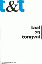 Taal en Tongval. Jaargang 57,  [tijdschrift] Taal en Tongval