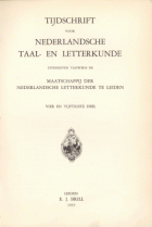 Tijdschrift voor Nederlandse Taal- en Letterkunde. Jaargang 54,  [tijdschrift] Tijdschrift voor Nederlandse Taal- en Letterkunde