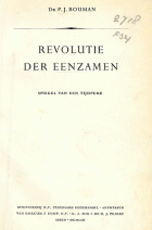 Revolutie der eenzamen, Pieter Jan Bouman