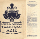 Twaalf maal Azië, Louis de Bourbon
