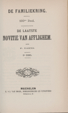 De laatste novitie van Afflighem. Deel 2, Pieter Daens