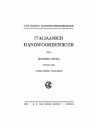 Italiaansch handwoordenboek. Deel 2: Nederlandsch-Italiaansch, Beniamino Dentici