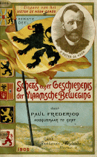 Schets eener geschiedenis der Vlaamsche Beweging, Paul Fredericq