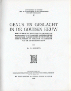 Genus en geslacht in de Gouden Eeuw, G. Geerts