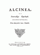 Alcinea, of Stantvastige kuysheydt, Hendrik de Graef