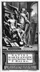 Davids Harpzangen, of de CL Psalmen van den koninklyken Profeet David, en andere heilige Mannen, François Halma
