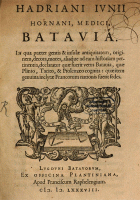 Batavia, Hadrianus Junius