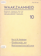 Onderwijs en nationaalsocialisme, A.W. Kersbergen