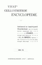 Vivat's geïllustreerde encyclopedie. Deel 7. Langon-Nahum, J. Kramer