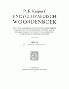 Encyclopaedisch woordenboek. Deel 3. MY tot Z, R.K. Kuipers