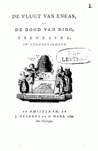 De vlugt van Eneas, of De dood van Dido, Philip Fredrik Lijnslager
