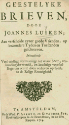 Geestelyke brieven, Jan Luyken