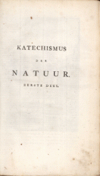 Katechismus der natuur (4 delen), J.F. Martinet