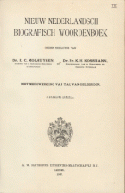 Nieuw Nederlandsch biografisch woordenboek. Deel 10, P.J. Blok, P.C. Molhuysen