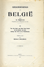 Geschiedenis van België. Deel 3, Henri Pirenne