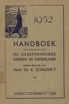 'Jaaroverzicht 1951-1952', K. Schilder