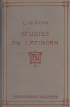 Studies en lezingen, Leo Simons