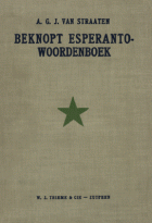 Beknopt Esperanto-woordenboek, A.G.J. van Straaten