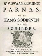 Parnas, of de zang-godinnen van een schilder, Willem van Swaanenburg
