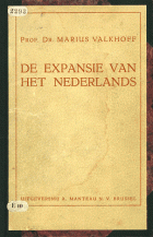 De expansie van het Nederlands, Marius F. Valkhoff