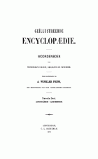 Geïllustreerde encyclopaedie. Woordenboek voor wetenschap en kunst, beschaving en nijverheid. Deel 2. Angoulème-Azymieten, Antony Winkler Prins