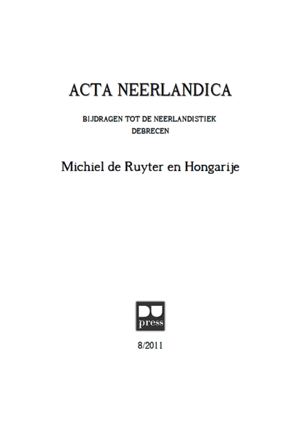 Acta Neerlandica 8