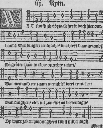 Boëthius, van de vertroosting der wysheijdt; uijt 't Latijn door D.V. Coornhert. t' Amsterdam, voor Pieter Jacobsz.. Paets 1616.
