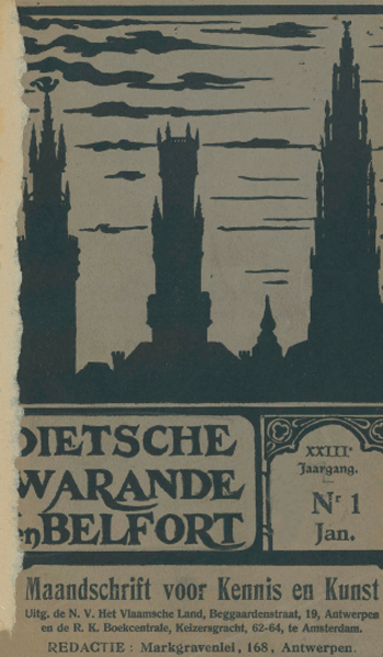 Dietsche Warande en Belfort. Jaargang 1923