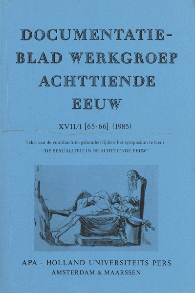 Documentatieblad werkgroep Achttiende eeuw. Jaargang 1985