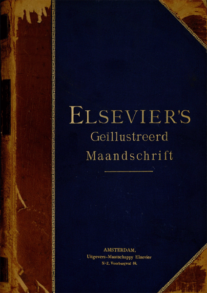 Titelpagina van Elsevier's Geïllustreerd Maandschrift. Jaargang 8