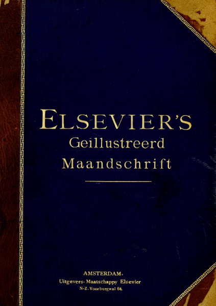 Titelpagina van Elsevier's Geïllustreerd Maandschrift. Jaargang 9