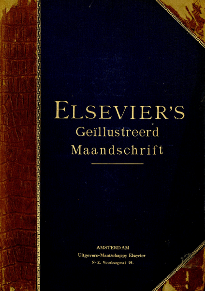 Titelpagina van Elsevier's Geïllustreerd Maandschrift. Jaargang 10