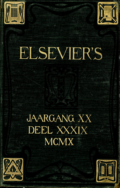 Titelpagina van Elseviers Geïllustreerd Maandschrift. Jaargang 20