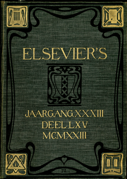 Titelpagina van Elseviers Geïllustreerd Maandschrift. Jaargang 33