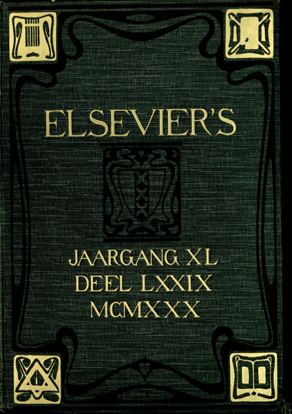 Titelpagina van Elseviers Geïllustreerd Maandschrift. Jaargang 40