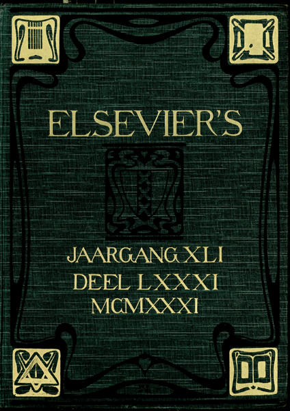 Titelpagina van Elseviers Geïllustreerd Maandschrift. Jaargang 41
