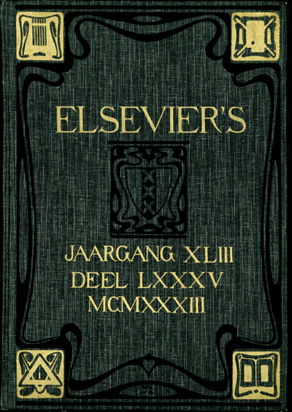 Titelpagina van Elseviers Geïllustreerd Maandschrift. Jaargang 43